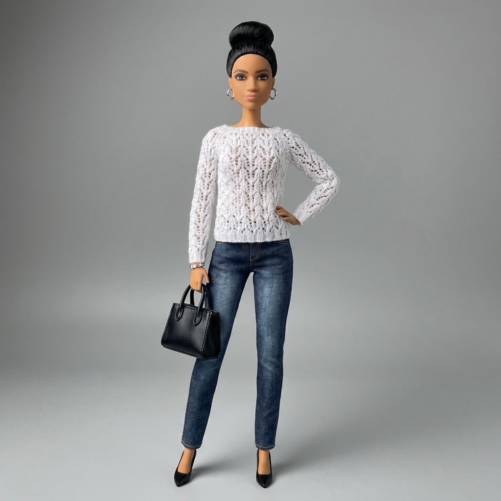 МК. Джемпер «Весеннее кружево» — изображение 2