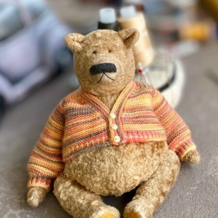 МК. Кардиган для медвежонка.