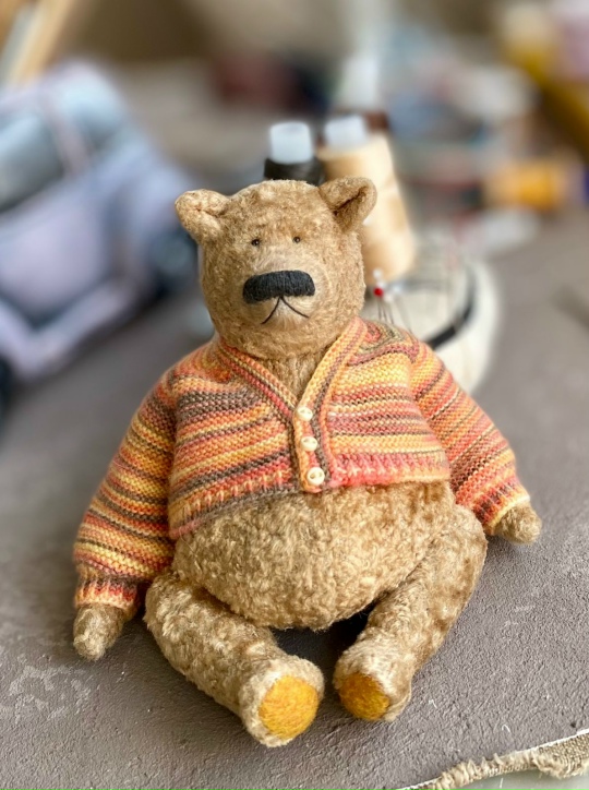 МК. Кардиган для медвежонка.