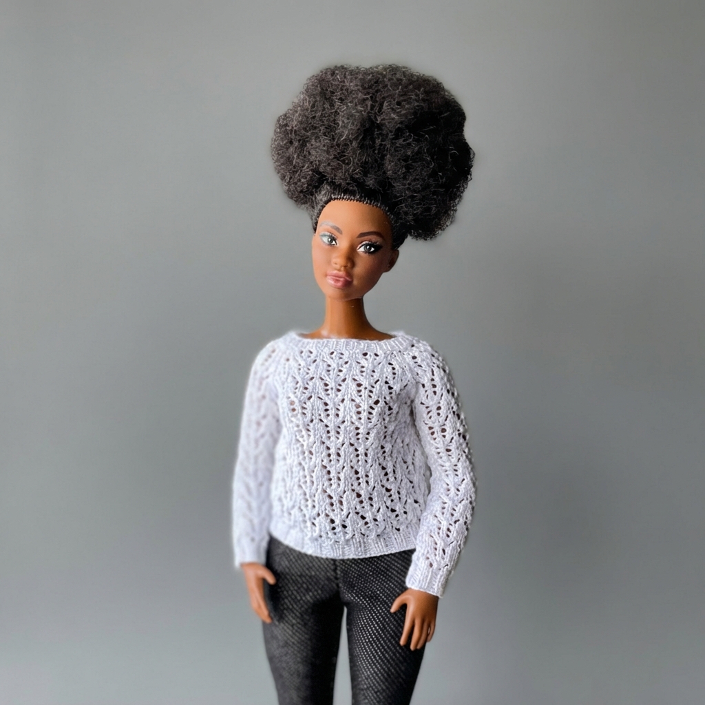 МК. Джемпер «Весеннее кружево» — изображение 4