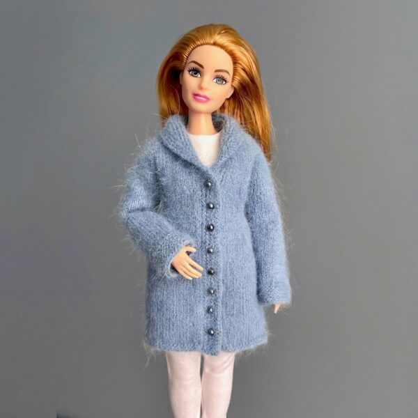 МК. Пальто для Барби-пышки.