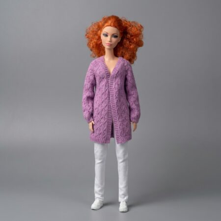МК. Кардиган «Невесомость» для Барби