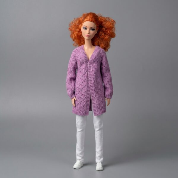 МК. Кардиган «Невесомость» для Барби
