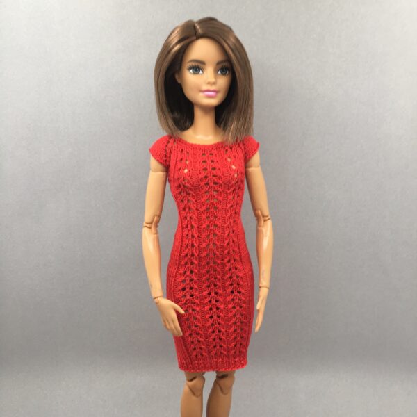 МК. Платье ажурное для Барби