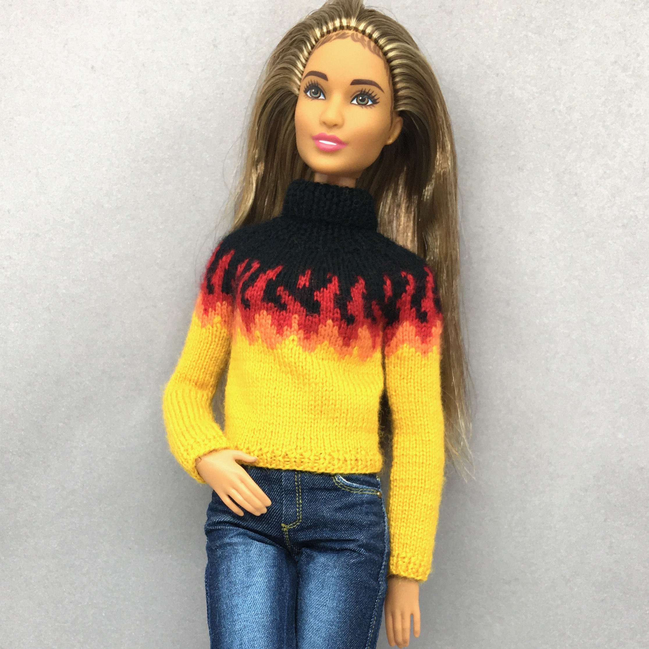 МК. Свитер «Пламя» — изображение 2