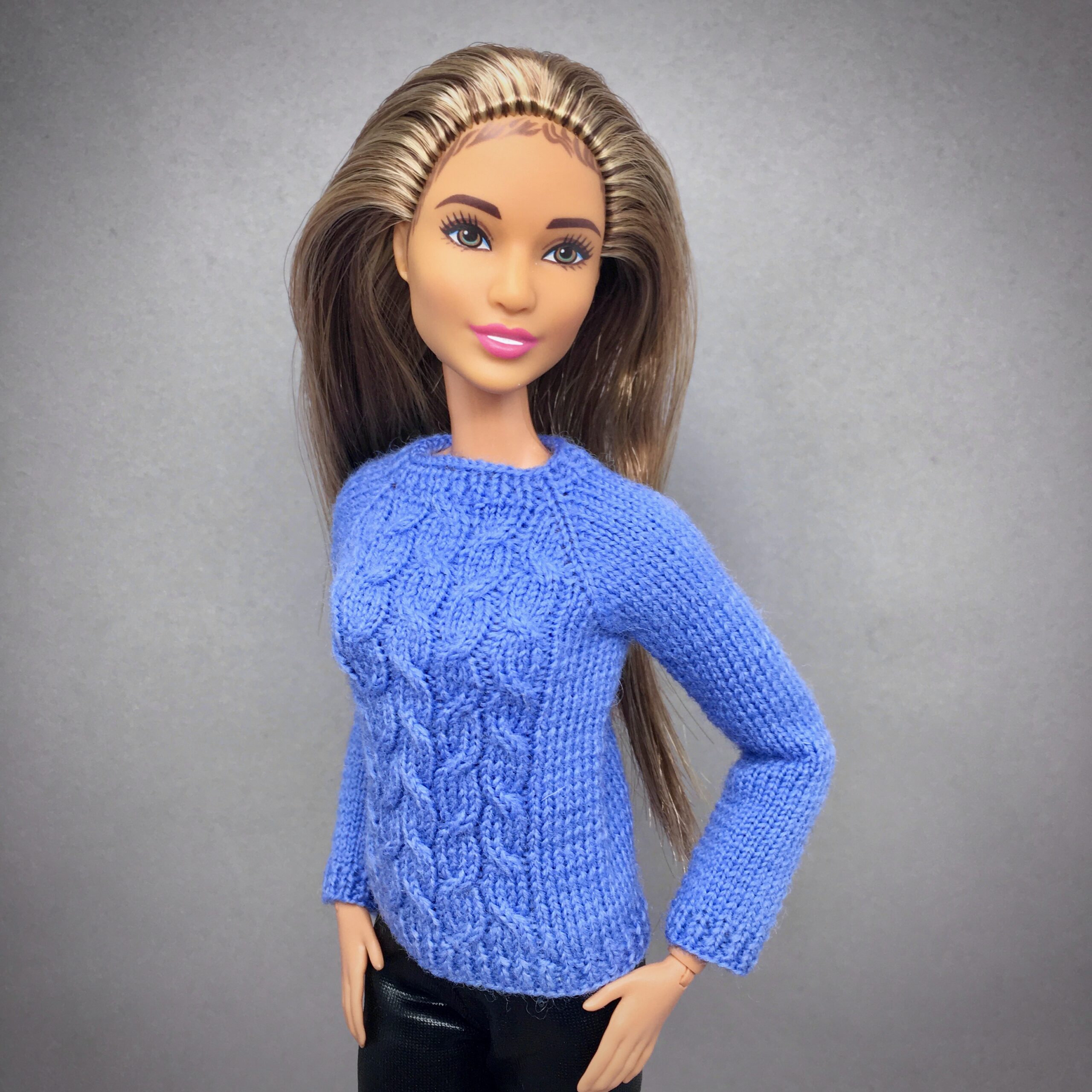 МК. Джемперы «Водолей» в стиле Family Look для Барби и Кена — изображение 7