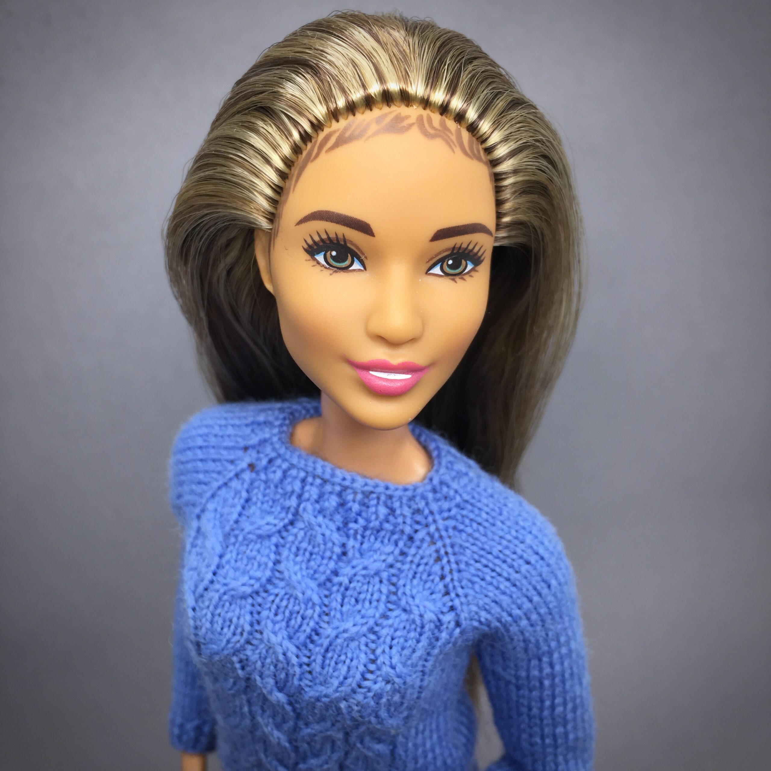 МК. Джемперы «Водолей» в стиле Family Look для Барби и Кена — изображение 6