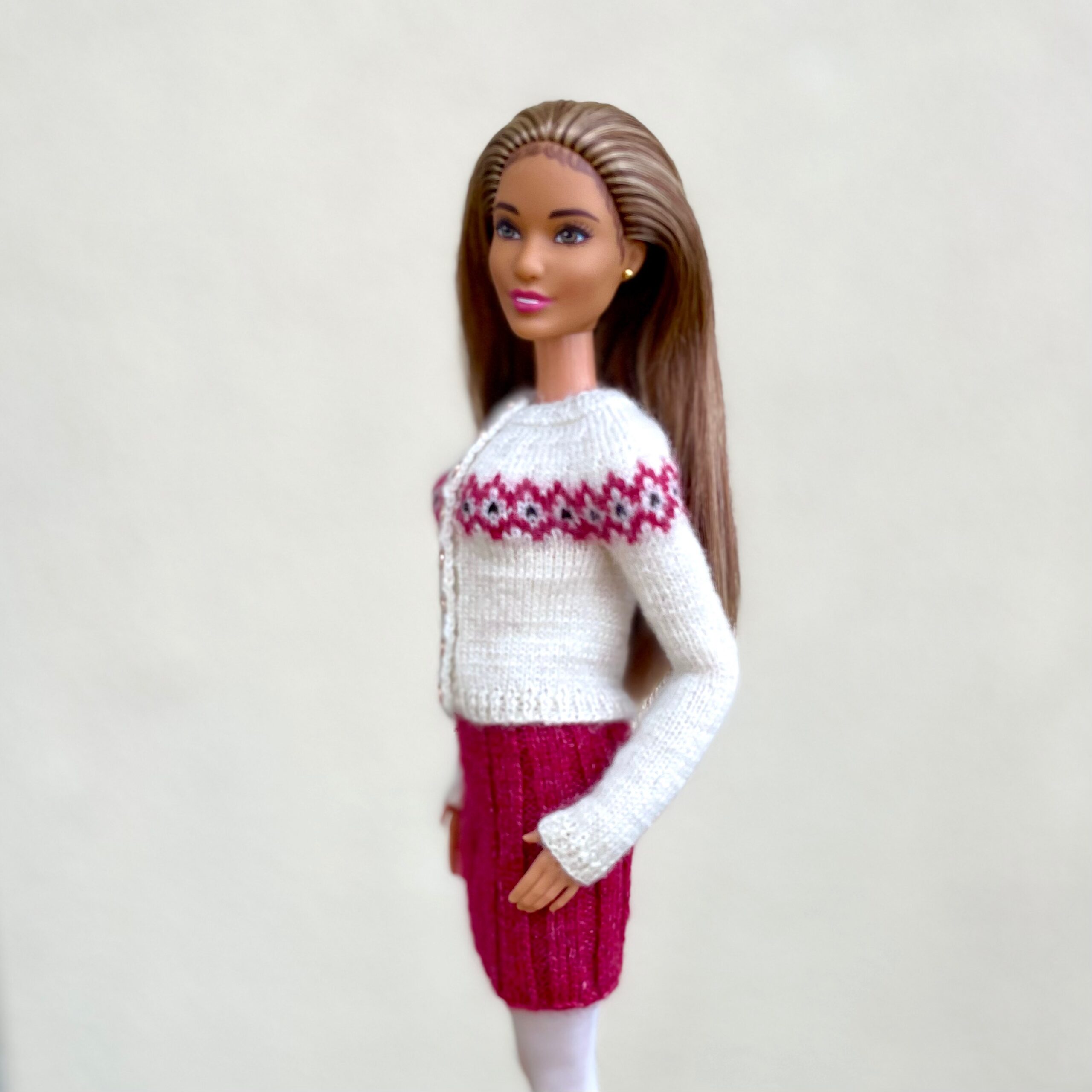 МК. Костюм «Зимняя вишня» — изображение 4