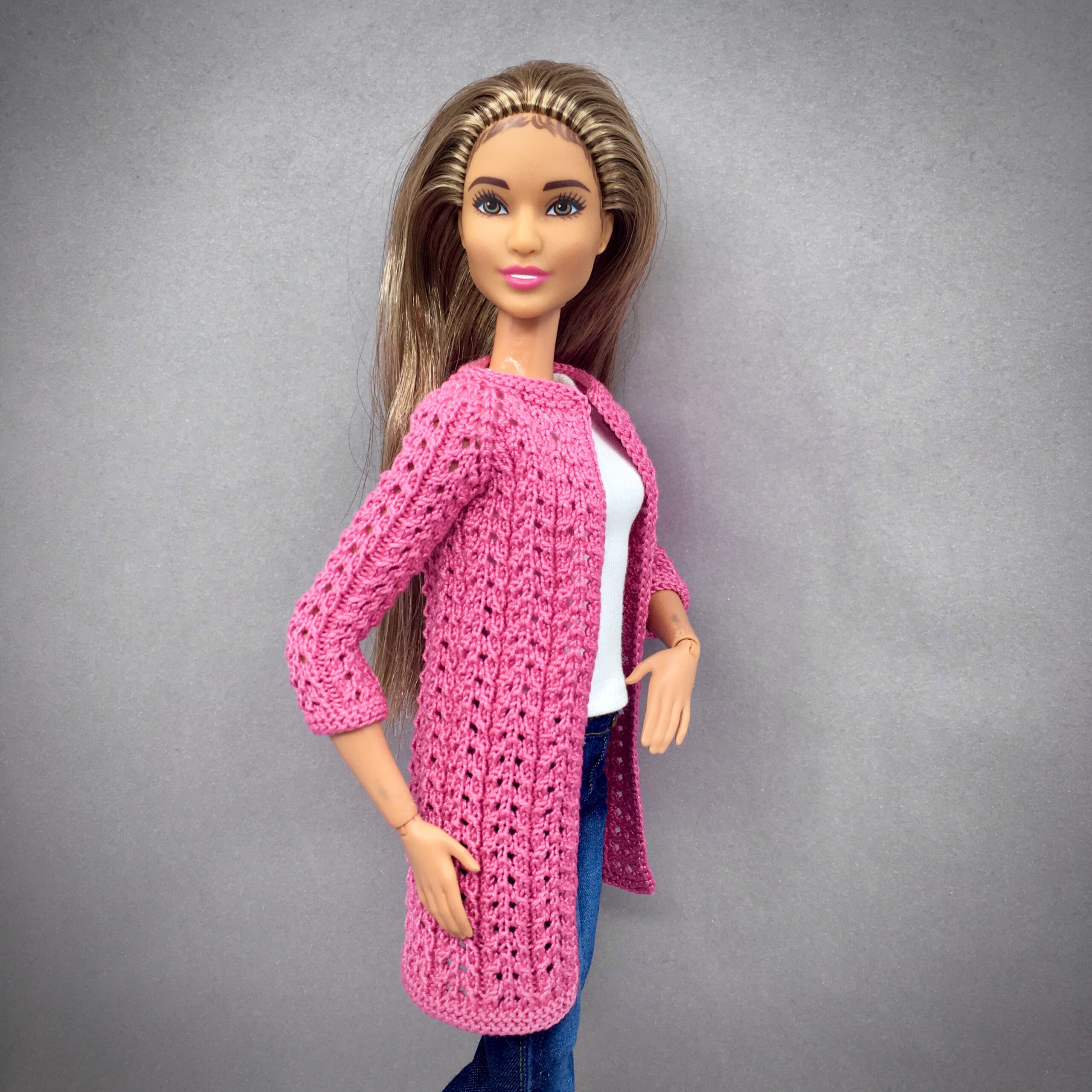 МК. Ажурный кардиган