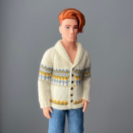 МК. Кардиган «Английский стиль» для Кена