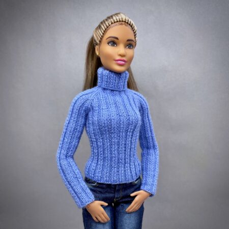 МК. Свитер Резинка для Барби