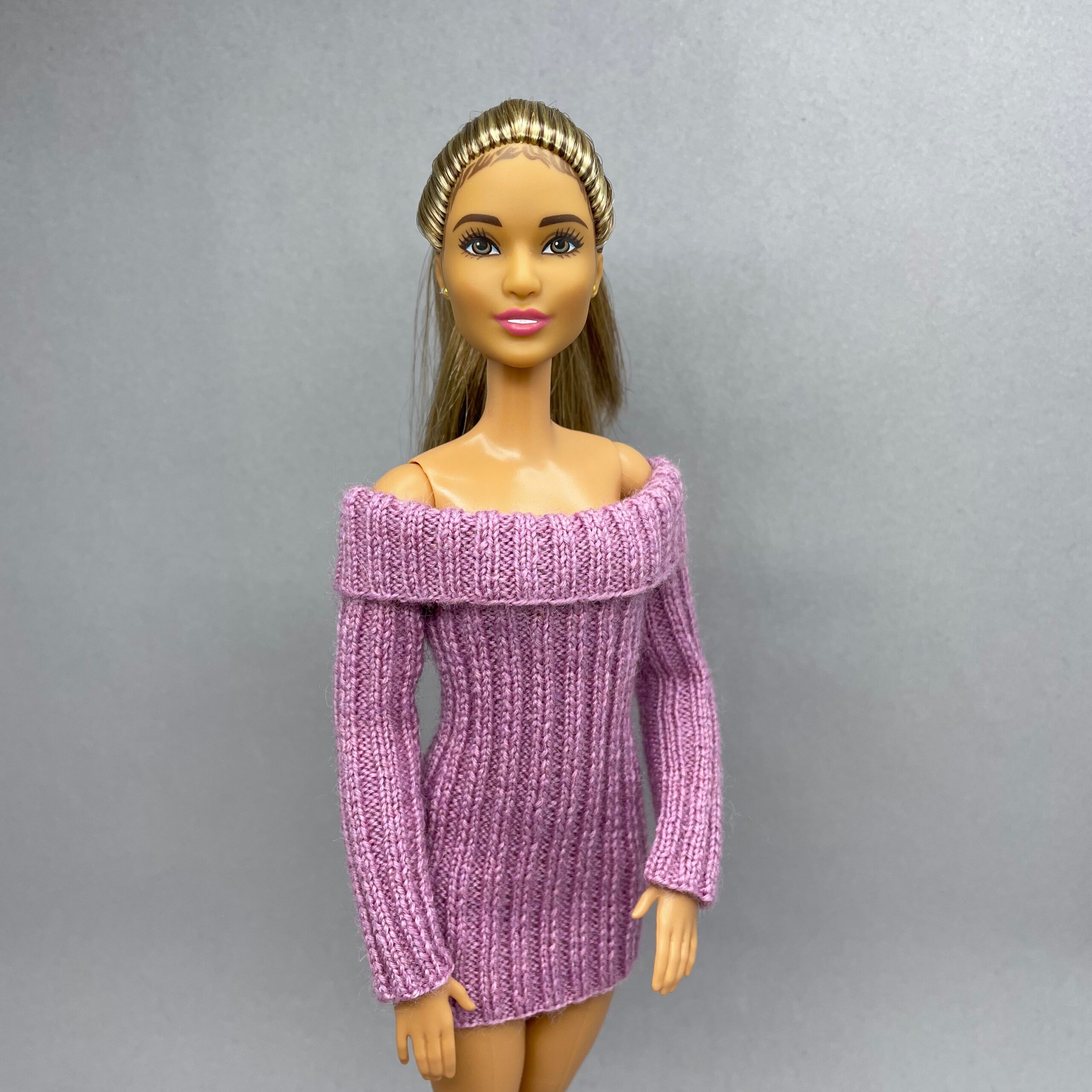 МК. Платье "Резинка" с открытыми плечами — изображение 3