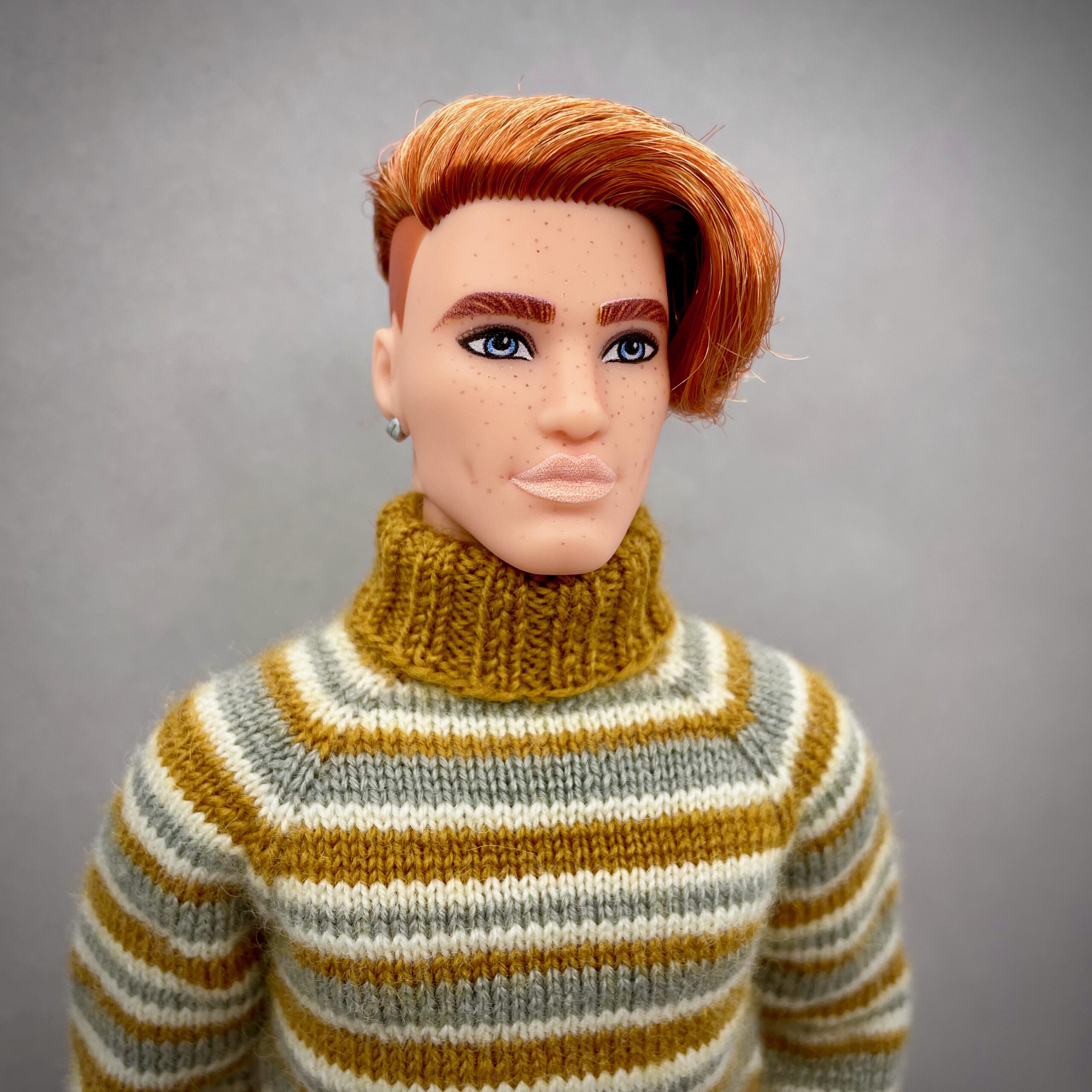 МК. Свитер в полоску для Кена — изображение 3