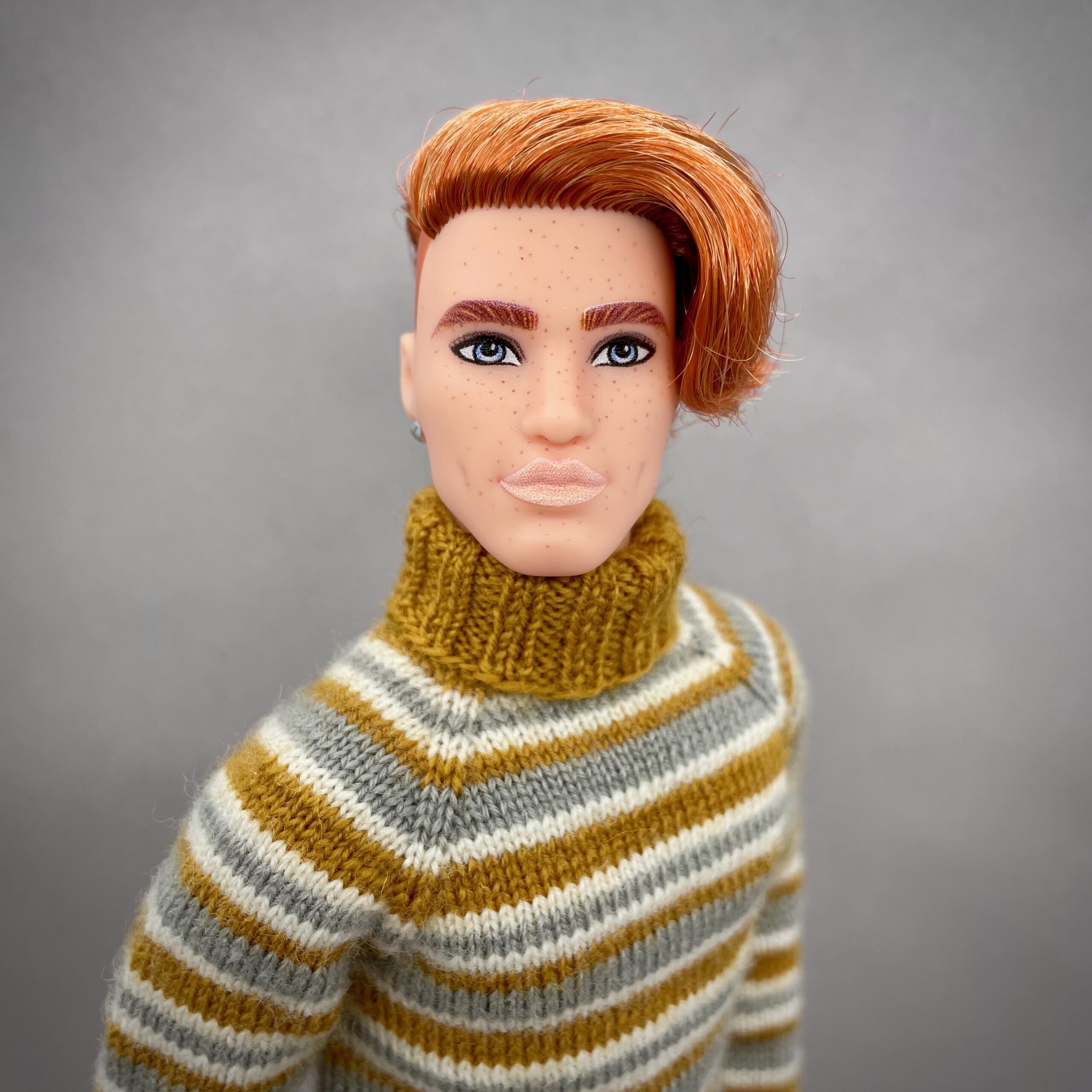 МК. Свитер в полоску для Кена — изображение 6