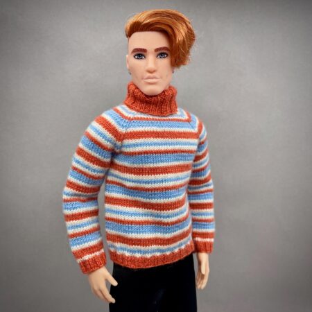 МК. Свитер в полоску для Кена