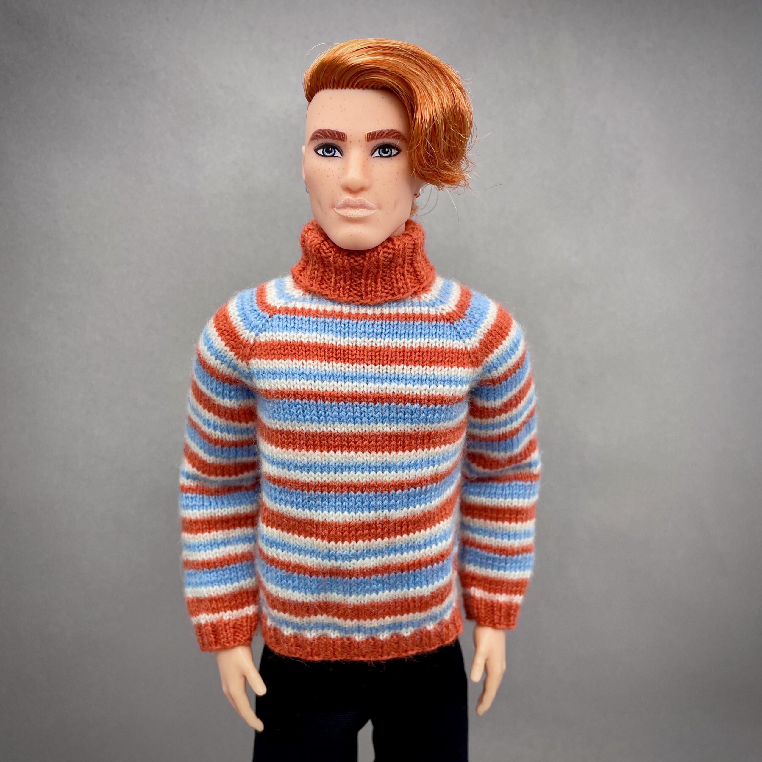 МК. Свитер в полоску для Кена — изображение 11