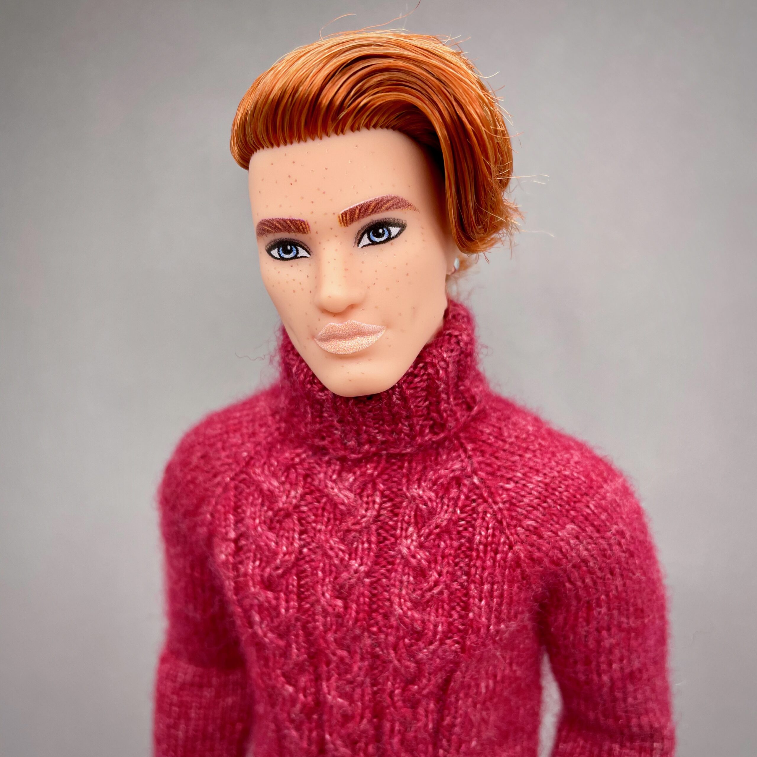 МК. Джемперы «Февраль» в стиле Family Look для Барби и Кена — изображение 12