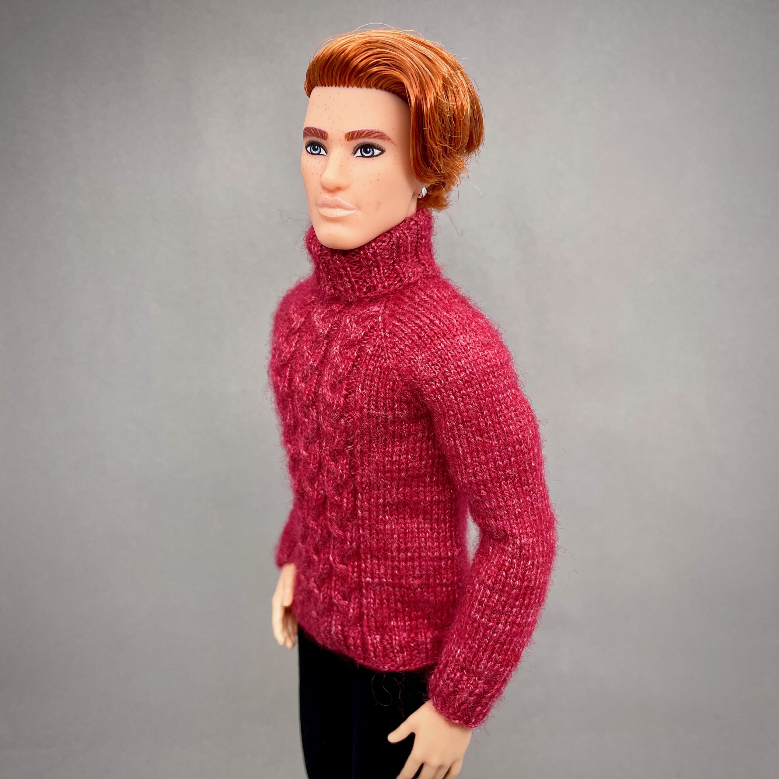 МК. Джемперы «Февраль» в стиле Family Look для Барби и Кена — изображение 10