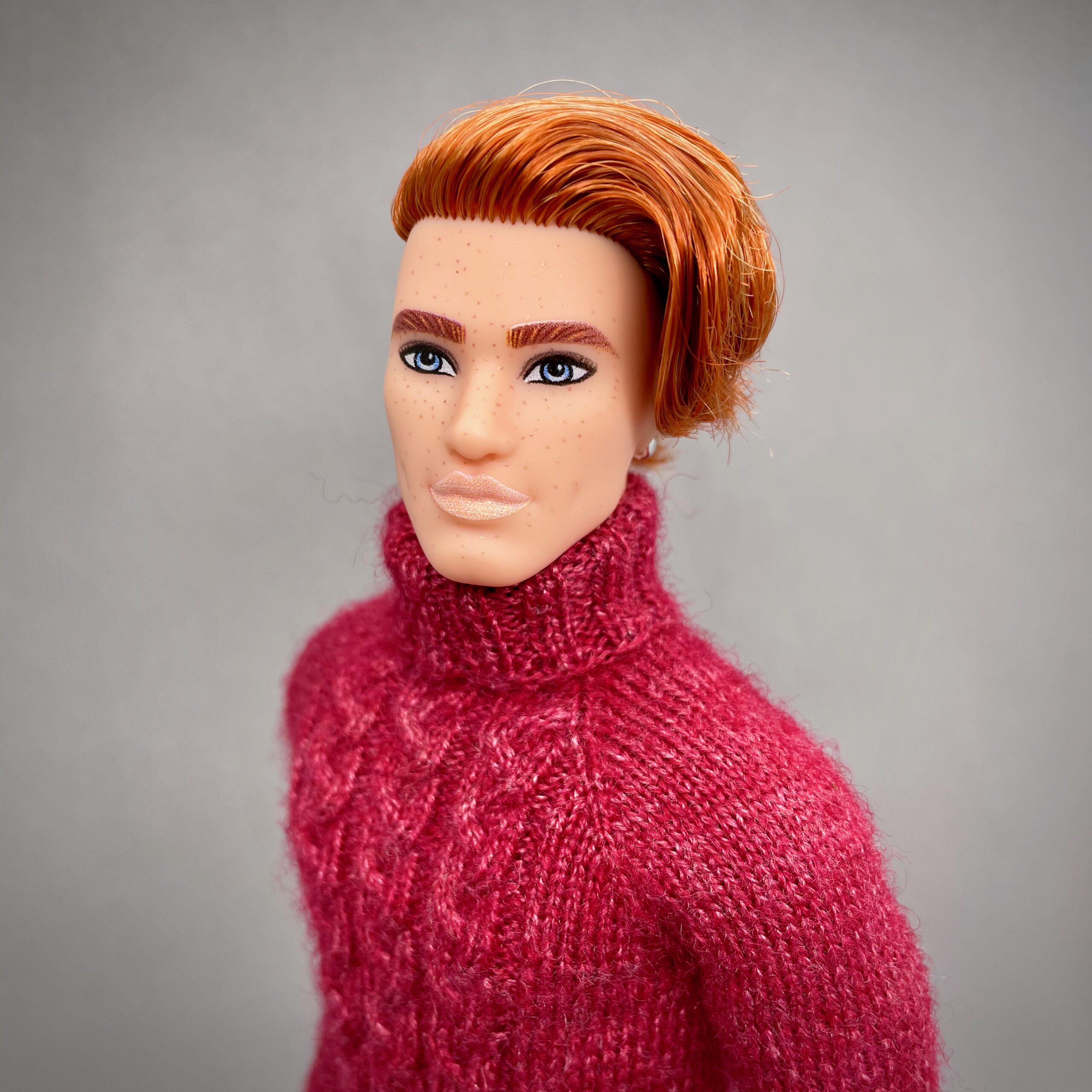 МК. Джемперы «Февраль» в стиле Family Look для Барби и Кена — изображение 9