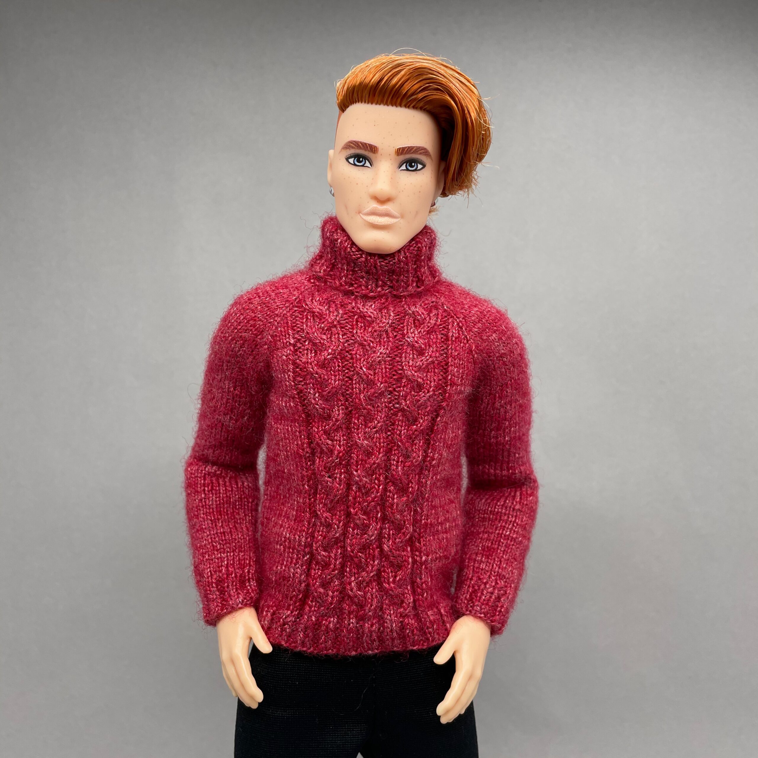 МК. Джемперы «Февраль» в стиле Family Look для Барби и Кена — изображение 8