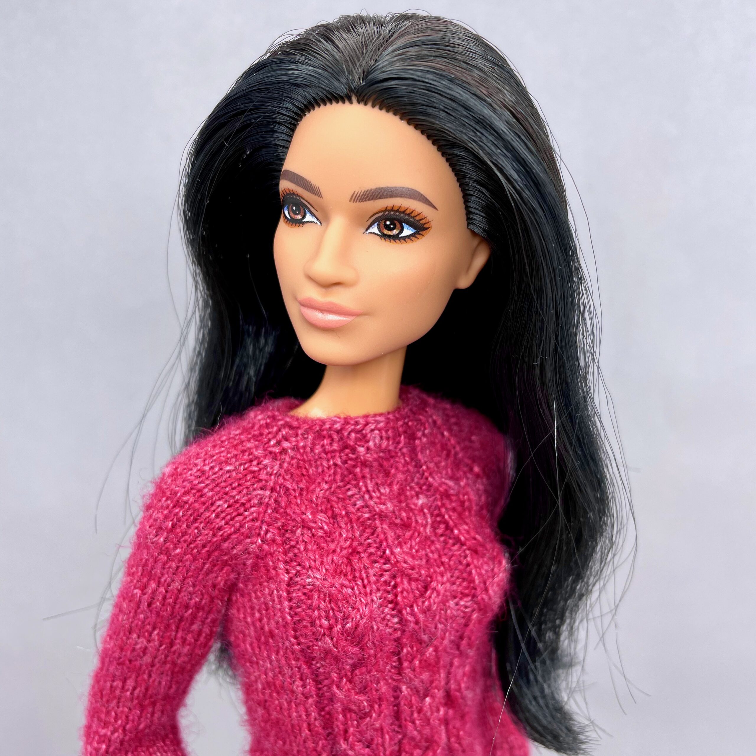 МК. Джемперы «Февраль» в стиле Family Look для Барби и Кена — изображение 5