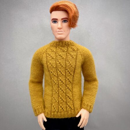 МК. Джемпер «Геометрия» для Кена