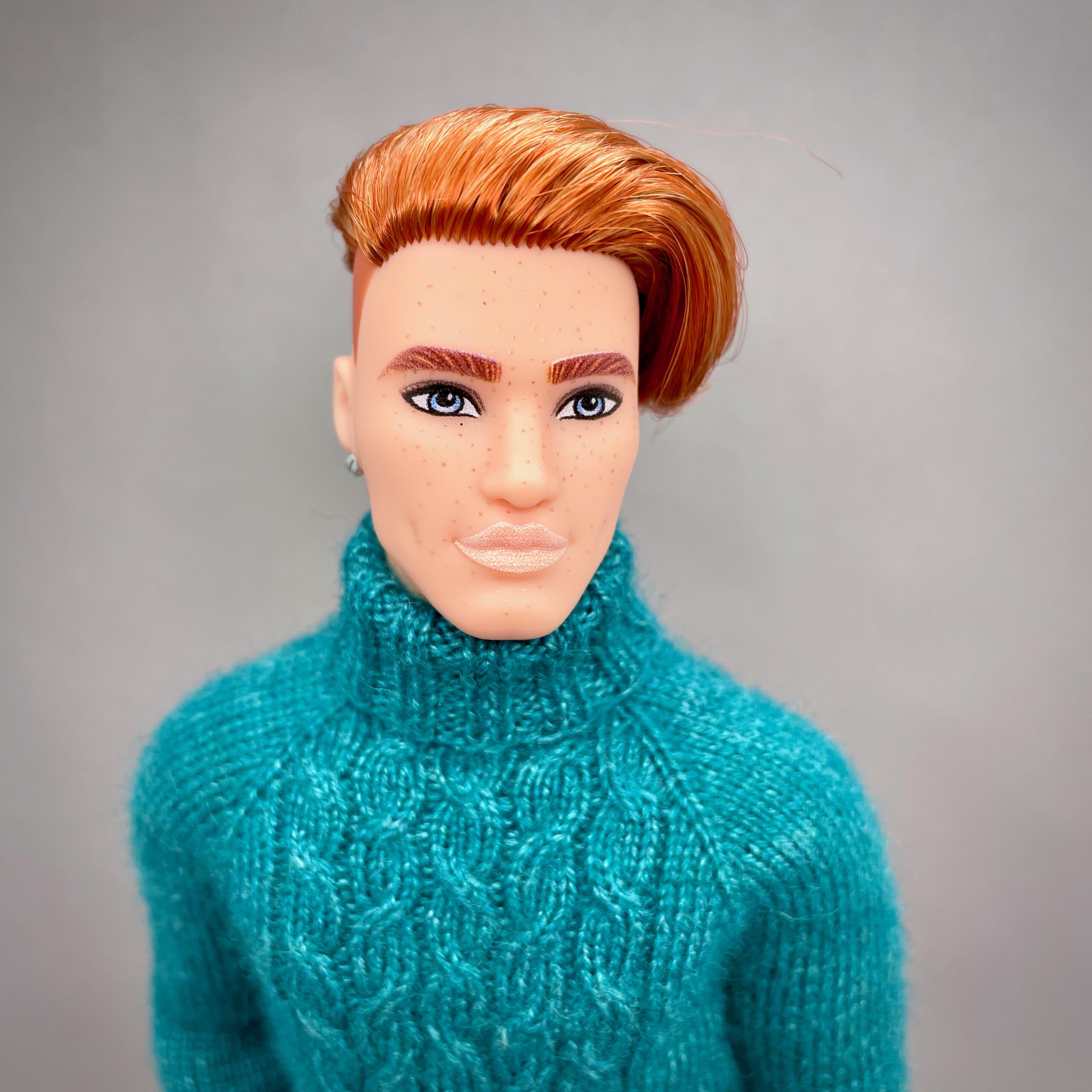 МК. Джемперы «Водолей» в стиле Family Look для Барби и Кена — изображение 10