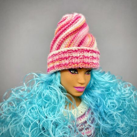 МК. Шапка «Спираль» для Барби