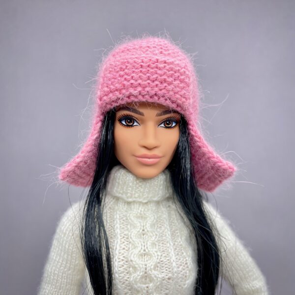 МК. Шапка­‐ушанка для Барби и Кена