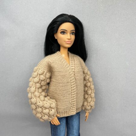 МК. Кардиган «Малинки» для Барби