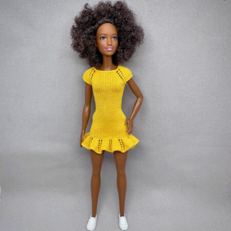 МК. Платье с рюшами