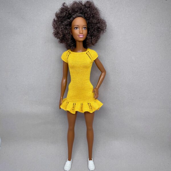 МК. Платье с рюшами