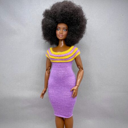 МК. Платье «Рио» для Барби пышки