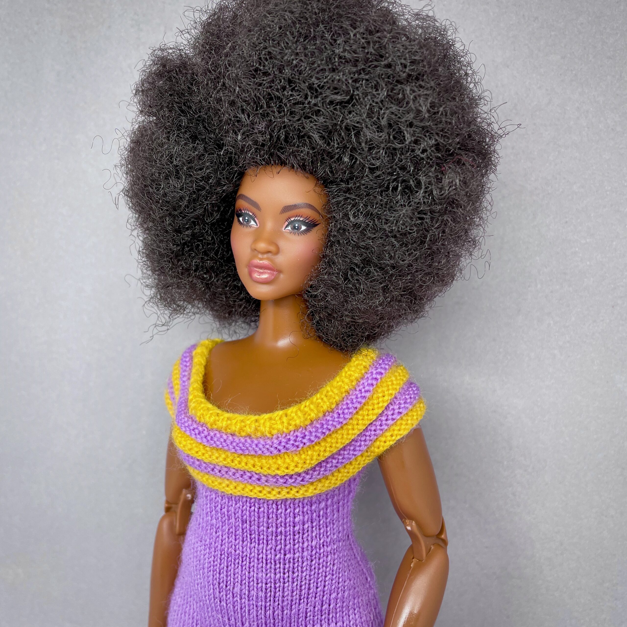 МК. Платье «Рио» для Барби пышки — изображение 5