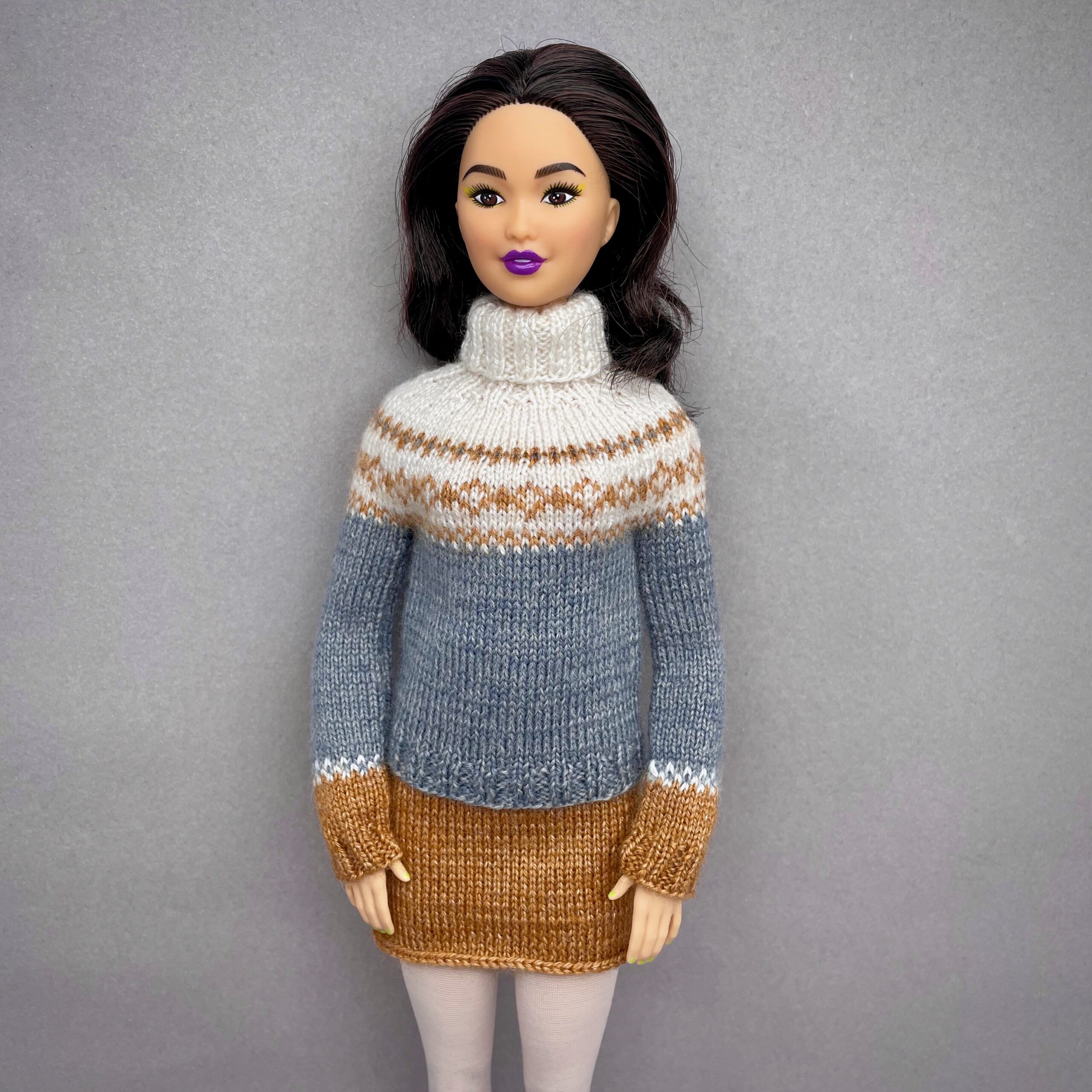 МК. Джемперы "Оникс" в стиле Family Look для Барби и Кена — изображение 7