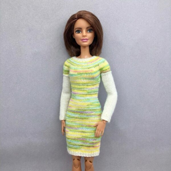 МК. Платье «Меланж» для стандартной Барби