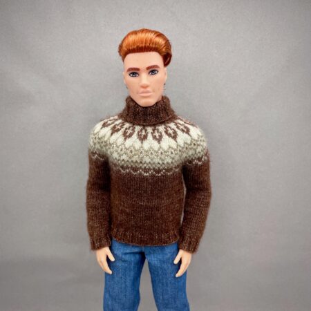 МК. Свитер «Норвежский» для Кена
