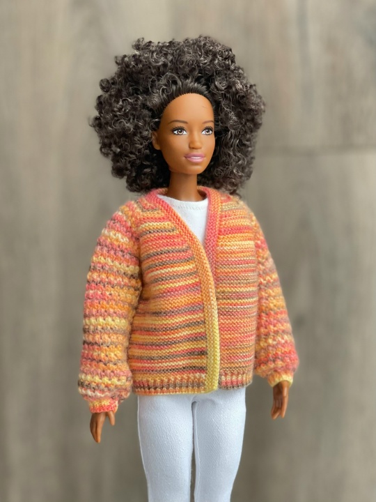 МК. Кардиган «Агата» для Барби. — изображение 3