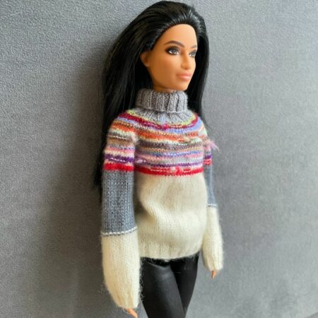 МК. Свитер «Гранж» для стандартной Барби.