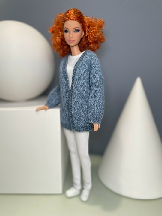 МК. Кардиган «Невесомость» для Барби.